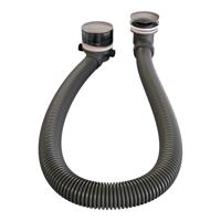 Brauer Badvulcombinatie Geborsteld Gunmetal PVD - thumbnail