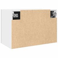 Hangkast Lyon 60x31x40 cm bewerkt hout betongrijs - thumbnail