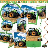 Haza Witbaard tractor uitdeelzakjes, 8st. - thumbnail