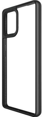 ClearCase - Black Edition - achterzijde behuizing voor mobiele telefoon - plastic, gehard glas - zwart, transparant - voor Samsung Galaxy A52