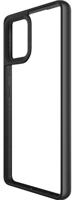 ClearCase - Black Edition - achterzijde behuizing voor mobiele telefoon - plastic, gehard glas - zwart, transparant - voor Samsung Galaxy A52 - thumbnail