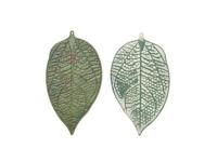 2 blad ijzer hang l8b14 cm a2 kerst Decoris - Decoris - thumbnail