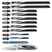 Wolfcraft 2377000 Set decoupeerzaagbladen + zakmes 1 stuk(s) - thumbnail