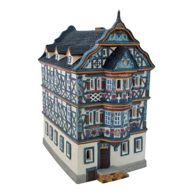Wurm Lichthaus Killingerhaus Idstein/Taunus van porselein, veelkleurig (B/H/D) 11x17x21cm Wurm Lichthaus Killingerhaus Idstein/Taunus van porselein, veelkleurig (B/H/D) 11x17x21cm