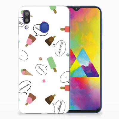 Samsung Galaxy M20 (Power) | Siliconen Case | IJsjes Samsung Galaxy M20 (Power) | Siliconen Case | IJsjes