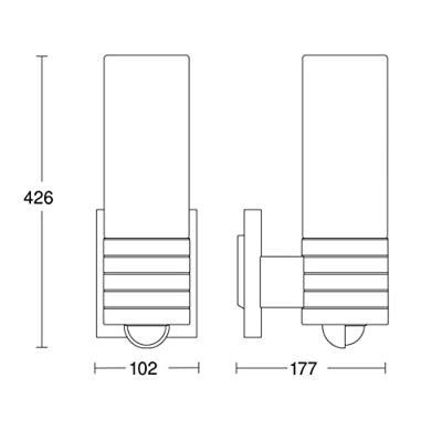 Steinel SensorlampL 260 LED buitenlamp - 7874 - thumbnail