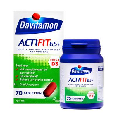 Davitamon Actifit 65 Plus Ginseng Tabletten