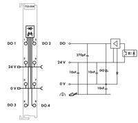 WAGO 753-504 Digitale PLC-uitgangsmodule 753-504 1 stuk(s) - thumbnail