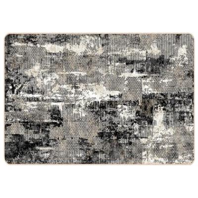 Vloerkleed wasbaar anti-slip 160x230 cm meerkleurig