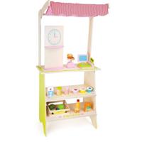 Marktkraam voor fruit en boodschappen - 18 delig - thumbnail