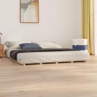 Bedframe massief grenenhout 200x200 cm - thumbnail