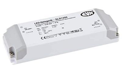 EVN SLD1250 LED-transformator Constante spanning 12 V/DC Dimbaar 1 stuk(s) EVN SLD1250 LED-transformator Constante spanning 12 V/DC Dimbaar 1 stuk(s)