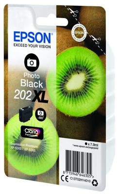 Epson 202XL 7.9ml 800pagina's Foto zwart inktcartridge - [C13T02H14020]