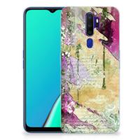 Hoesje maken OPPO A5 2020 Letter Painting - thumbnail