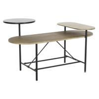 Hoofdtafel DKD Home Decor 116 x 76 x 64 cm Metaal Aluminium Hout MDF - thumbnail