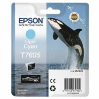 Epson T7605 Licht Cyaan High Capacity 25.9ml - thumbnail