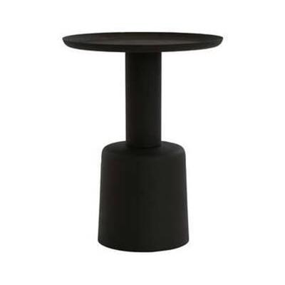 Light & Living Bijzettafel 'Milaki' 39cm, kleur Zwart