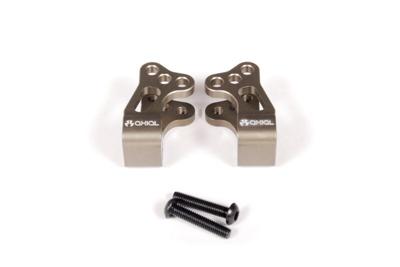 EXO Machined Aluminum Rear Lower Shock Mounts (Hard Anodized) (2pcs) (AX30861)