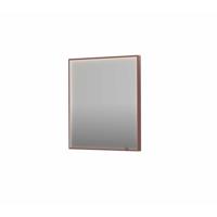 Spiegel INK SP19 70x4x80 cm incl. direct LED-Verlichting Rondom en Spiegelverwarming Geborsteld Koper - thumbnail