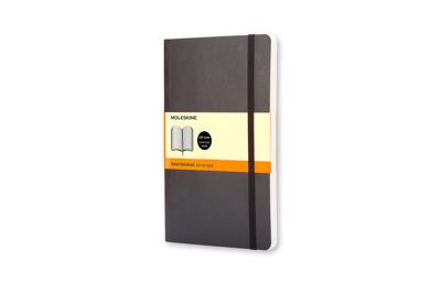 Notitieboek moleskine large 130x210 lijn sc zwart Notitieboek moleskine large 130x210 lijn sc zwart