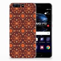 Huawei P10 | TPU bumper | Batik Brown - thumbnail