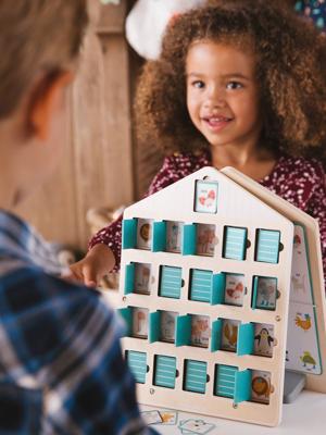 Spel Wie ben ik? meerkleurig