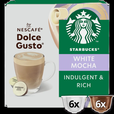 Starbucks Dolce Gusto White Mocha - 12 Cups