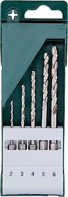 Bosch Accessoires 5-delige metaalborenset HSS-G met zeskantschacht - 2609255127 Bosch Accessoires 5-delige metaalborenset HSS-G met zeskantschacht - 2609255127