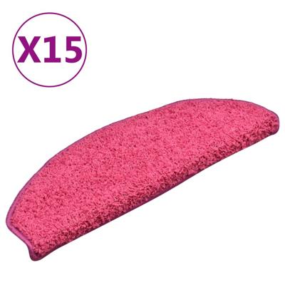 Trapmatten 15 st 65x21x4 cm roze Trapmatten 15 st 65x21x4 cm roze
