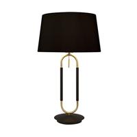 Searchlight TafellampJazz zwart met goud - EU41431SB - thumbnail