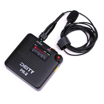 Deity PR-2 Stereo Pocket Recorder with Lavalier Mic