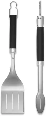 Weber Precision barbecuetang- en spatelset grillbestek