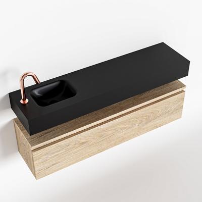 MONDIAZ ANDOR 120cm toiletmeubel washed oak. LEX 120cm wastafel urban links 1 kraangat MONDIAZ ANDOR 120cm toiletmeubel washed oak. LEX 120cm wastafel urban links 1 kraangat