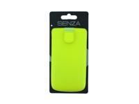 Senza Leather Slide Case Neon Yellow Size XXL - thumbnail
