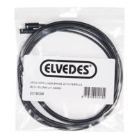 Elvedes liner rem 2,5/2mm (2) 1000mm hdpe+hoedje 2018098 - thumbnail