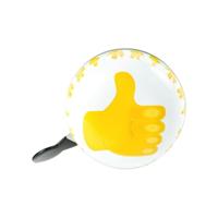 WIDEK fietsbel "ding dong emoticons" bell ding dong emoticons thumbs up - thumbnail