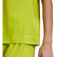 adidas Entrada 22 Voetbalshirt Dames Lichtgroen Wit - thumbnail