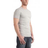 Garage Basic T-Shirt Round Neck Light Grey Semi Bodyfit (art 0301) - thumbnail