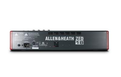 Allen & Heath ZED-18 live en PA mixer met USB Allen & Heath ZED-18 live en PA mixer met USB