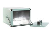 Koelbox Home ESPRIT Groen PVC Metaal Staal Polypropyleen 17 L 32 x 24 x 43 cm - thumbnail