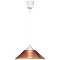 LED Hanglamp - Hangverlichting - Trion Dikon - E27 Fitting - Rond - Aluminium Oranje - Kunststof - thumbnail