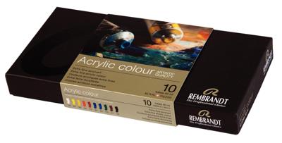 Rembrandt Acrylverf basisset - 10 x 40 ml