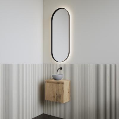 Fonteinset | BWS Leto | Rustiek Eiken | Waskom Mat Grijs Fonteinset | BWS Leto | Rustiek Eiken | Waskom Mat Grijs