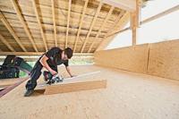 Bosch Blauw GKS 18V-57 G Professional accu cirkelzaag | 5.0Ah Li-Ion | in L-BOXX | met 1600mm Geleiderail - 06016A2102 - thumbnail