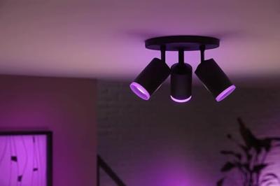 Philips Hue LED-plafondspots 929003810101 Fugato GU10 12.6 W Warmwit tot koudwit, RGB Philips Hue LED-plafondspots 929003810101 Fugato GU10 12.6 W Warmwit tot koudwit, RGB