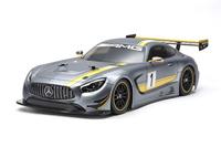 Tamiya 1:10 RC auto Elektro Straatmodel Mercedes-AMG GT3 Brushed 4WD Bouwpakket TT-02 - thumbnail