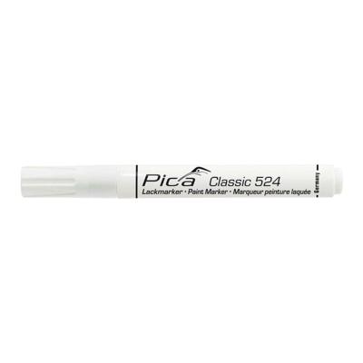 Pica 524/52 Lakmarker 2-4mm ronde tip wit,10st. - thumbnail