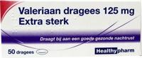 Healthypharm Valeriaan 125mg Extra Sterk Dragees - thumbnail