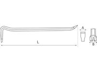 Bahco koevoet, vinkvrij | NS602-760 - thumbnail