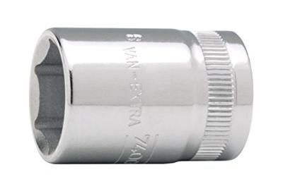 Bahco 3/8" dop zeskant op kaart mt 11 | SB7400SM-11